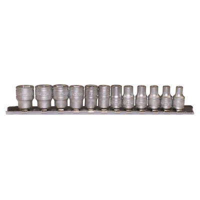 ZESTAW NASADEK Z CHWYTEM KWADRATOWYM  1/4'' M1412, 12EL.