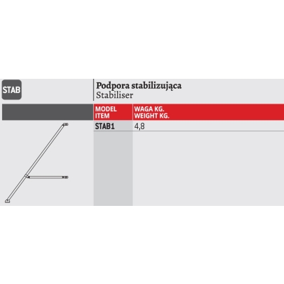 STABILIZATOR RUSZTOWANIA COMPACT