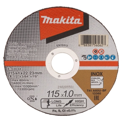 TARCZA DO METALU 115*1,0*22MM A60U