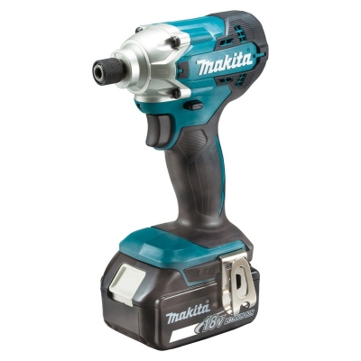 ZAKRĘTARKA UDAROWA AKUMULATOROWA 1/4'' 155NM 18V 2*5.0AH
