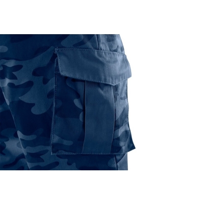 SPODNIE ROBOCZE CAMO NAVY, ROZMIAR S