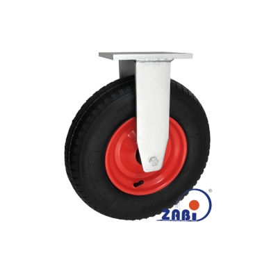 KOŁO PNEUMATYCZNE METAL GUMA 400MM STAŁE 4003X2
