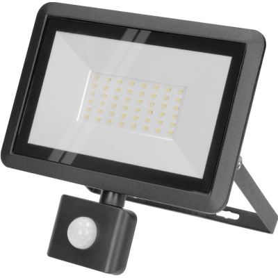 NAŚWIETLACZ LED Z PIR 50W 4000LM IP44 4000K