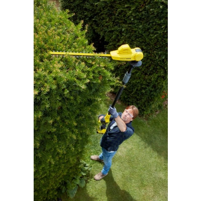 AKUM. NOŻYCE DO ŻYWOPŁOTU NA WYSIĘGNIKU 45CM V20 18V 1*4.0AH