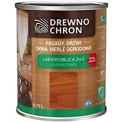 LAKIEROBEJCA ZEWNĘTRZNA 2W1 KASZTAN 0.75L