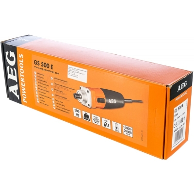 SZLIFIERKA PROSTA AEG 500W GS500E