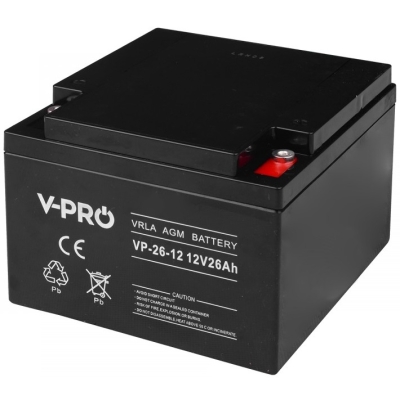 AKUMULATOR AGM VPRO 12V 26 AH