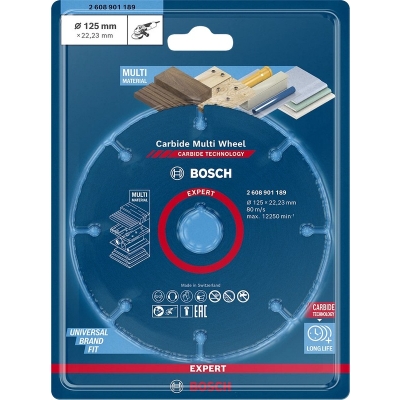 TARCZA UNIWERSALNA EXPERT CARBIDE MULTI WHEEL CMW 125*22MM