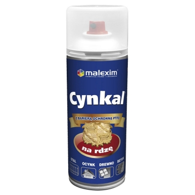 AEROZOL CYNKAL 0.4L CZARNY 9005
