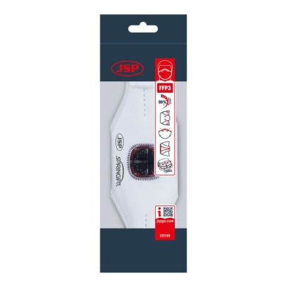 JSP MASKA PRZECIWP SPRINGFIT, ZAWOREK TYPHOONE 435ML FFP3V