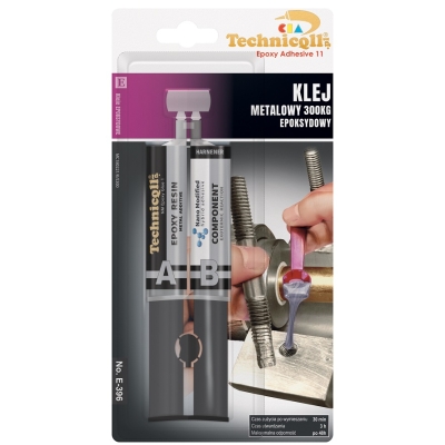 KLEJ EPOKSYDOWY METALOWY 300KG 2*12ML