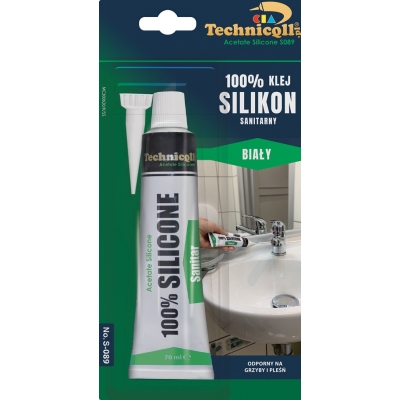 SILIKON SANITARNY BIAŁY 70ML