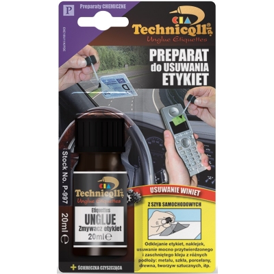 PREPARAT DO USUWANIA ETYKIET 20ML