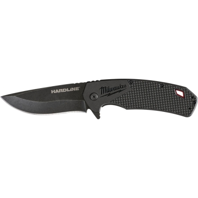 NÓŻ SKŁADANY GŁADKI HARDLINE 89MM