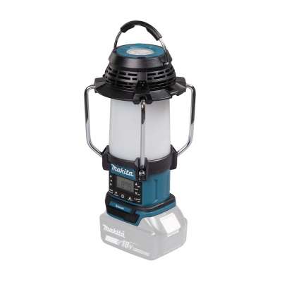 ODBIORNIK RADIOWY Z LAMPĄ I LATARKĄ 18V FM BLUETOOTH USB