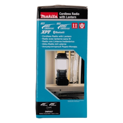 ODBIORNIK RADIOWY Z LAMPĄ I LATARKĄ 18V FM BLUETOOTH USB