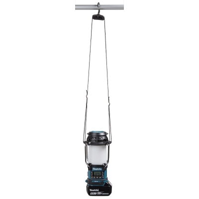 ODBIORNIK RADIOWY Z LAMPĄ I LATARKĄ 18V FM BLUETOOTH USB