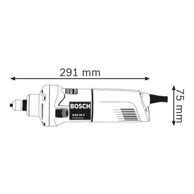 SZLIFIERKA PROSTA GGS 28 C 600W