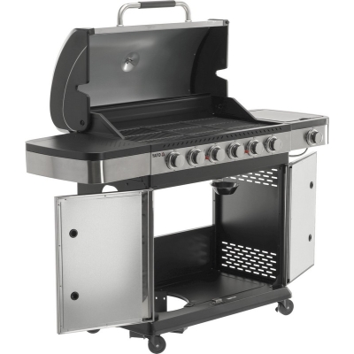 GRILL GAZOWY 6+1 STAL NIERDZEWNA 20.2KW