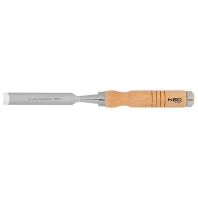 ZESTAW DŁUT 4SZT. (6,12,18,24MM), DREWNIANY UCHWYT