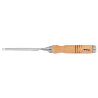 ZESTAW DŁUT 4SZT. (6,12,18,24MM), DREWNIANY UCHWYT