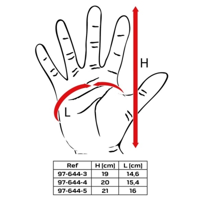 RĘKAWICE ROBOCZE DLA DZIECI, ROZMIAR 3