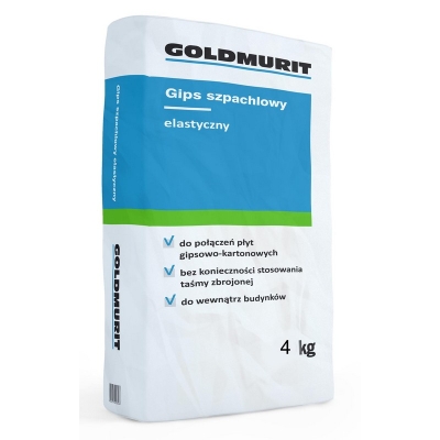 GOLDMURIT GIPS SZPACHLOWY 4KG