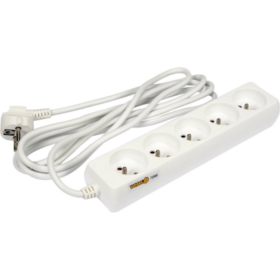 PRZEDŁUŻACZ ELEKTR./BIAŁY/ 5G Z/U  3M