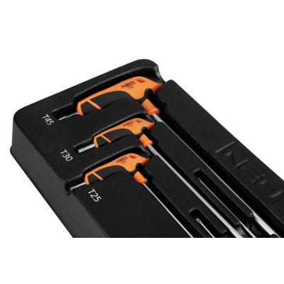 KLUCZE TORX 6SZT.WKŁADKA.