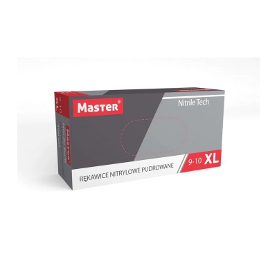 RĘKAWICE NITRYLOWE MASTER TECH ROZMIAR XL