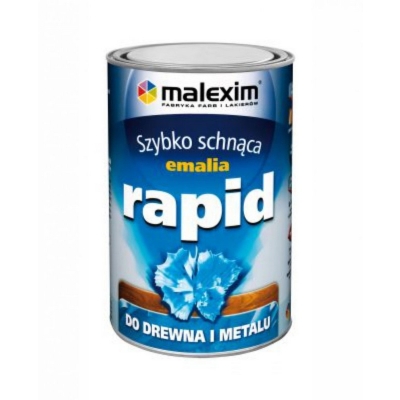 SZYBKO SCHNĄCA EMALIA ALKIDOWA RAPID CZEKOLADA 8017 0.7L