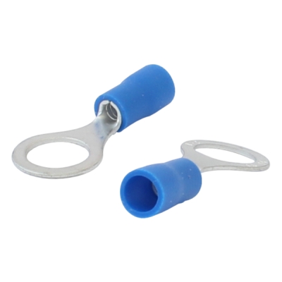 KOŃCÓWKA OCZKOWA IZOLOWANA 1.5-2.5MM 2/8MM 10 SZTUK