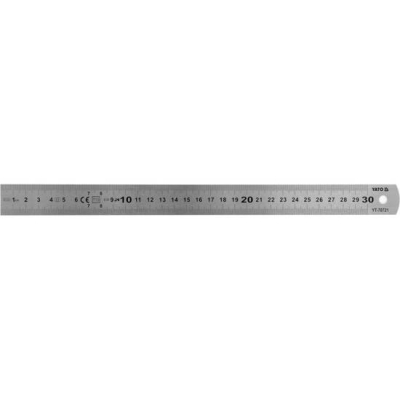 LINIAŁ MIERNICZY STAINLESS STEEL 300MM