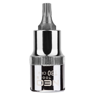 BIT, GROT, KOŃCÓWKA TORX NA NASADCE 1/2'' T30*55MM