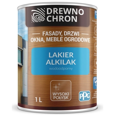DREWNOCHRON LAKIER ALKILAK POŁYSK 1L