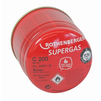 NABÓJ Z GAZEM PROPAN-BUTAN 190G GAS-STOP C200#2711 13