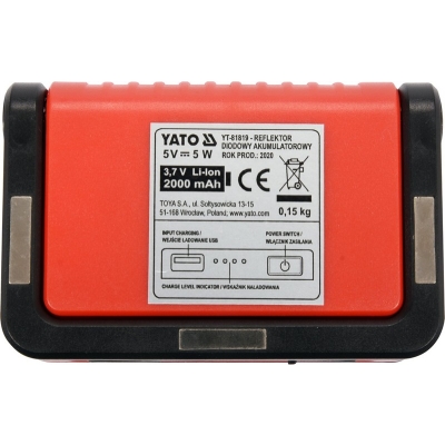 REFLEKTOR PRZENOŚNY 5W COB 300LM