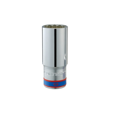 NASADKA DŁUGA 12-KĄTNA CHROMOWANA 1/2'' 34MM