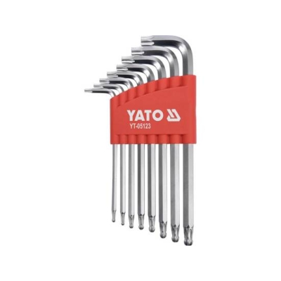 ZESTAW KLUCZY TORX T9-T40 Z KULKĄ