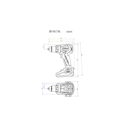ZESTAW COMBO 18V SB 18 LT BL + SSD 18 LT 200 BL 2*5.2AH