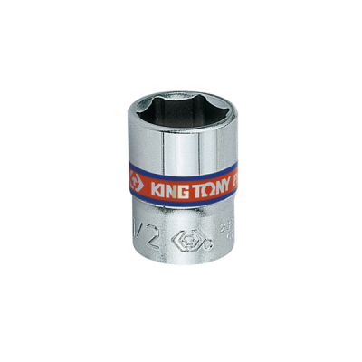 NASADKA KRÓTKA 1/4'' 5/16'' 6-KĄTNA CHROMOWANA