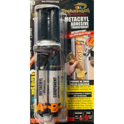 KLEJ METAKRYLOWY BEZBARWNY 25ML