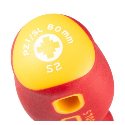 WKRĘTAK PLUS-MINUS 1000V, SL/PZ1 X 80MM