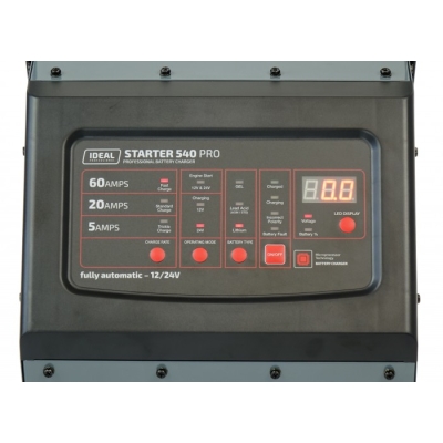 PROSTOWNIK Z ROZRUCHEM I-STARTER 540 PRO STD/GEL/AGM 12/24V