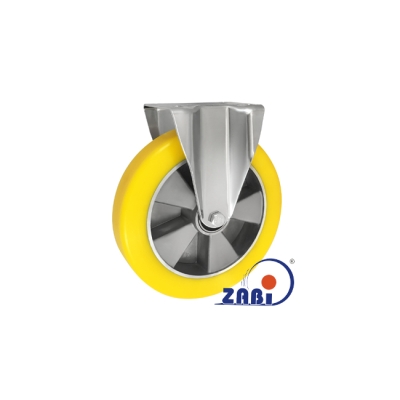 KOŁO ALUMINIUM-POLIURETAN 250MM OBUDOWA STAŁA A93P