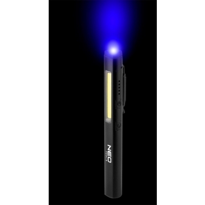 LAMPA INSPEKCYJNA 450 LM COB LED + LASER + UV + LATARKA 4W1