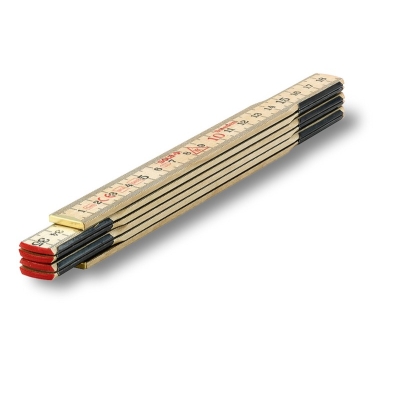 MIARA SKŁADANA DREWNIANA 1M H 1/6W