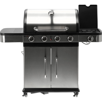 GRILL GAZOWY 4+1, STAL NIERDZEWNA 14.2KW