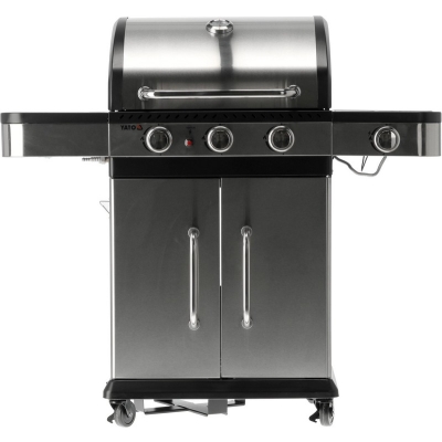 GRILL GAZOWY 3+1, STAL NIERDZEWNA 11.2KW
