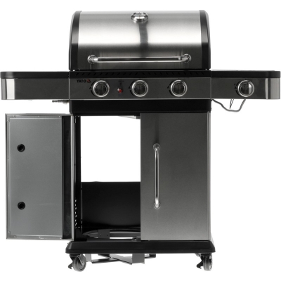 GRILL GAZOWY 3+1, STAL NIERDZEWNA 11.2KW